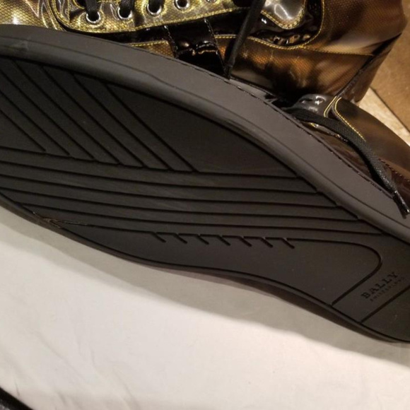 Men's Bally Eroy Cat Metallic Sneakers Size 13US - Picture 7 of 7